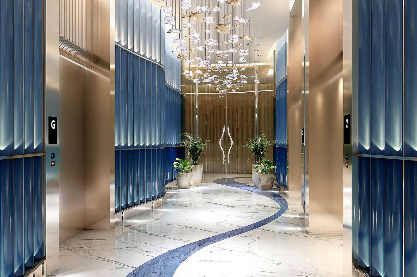Apartment with 3 bedrooms in Dubai Maritime City, Dubai